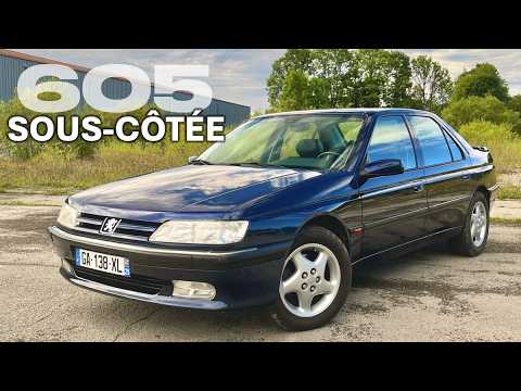 Sur Youtube: Peugeot 605 V6 (1998) – Un triste naufrage(Beau livre Voitures anciennes)