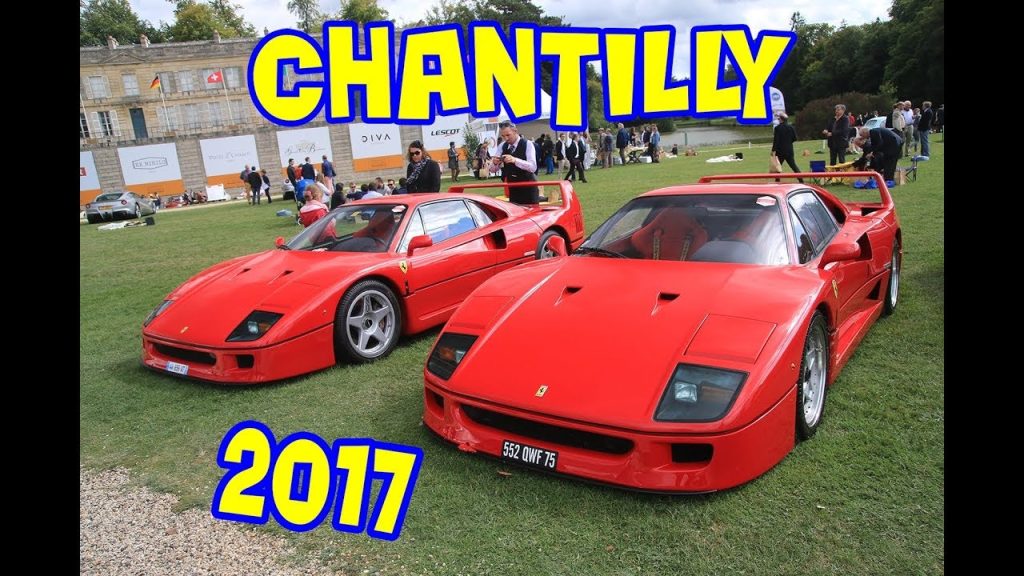 Sur Youtube (Voitures anciennes chantilly): Parking des Club à Chantilly Art et élégance 2017