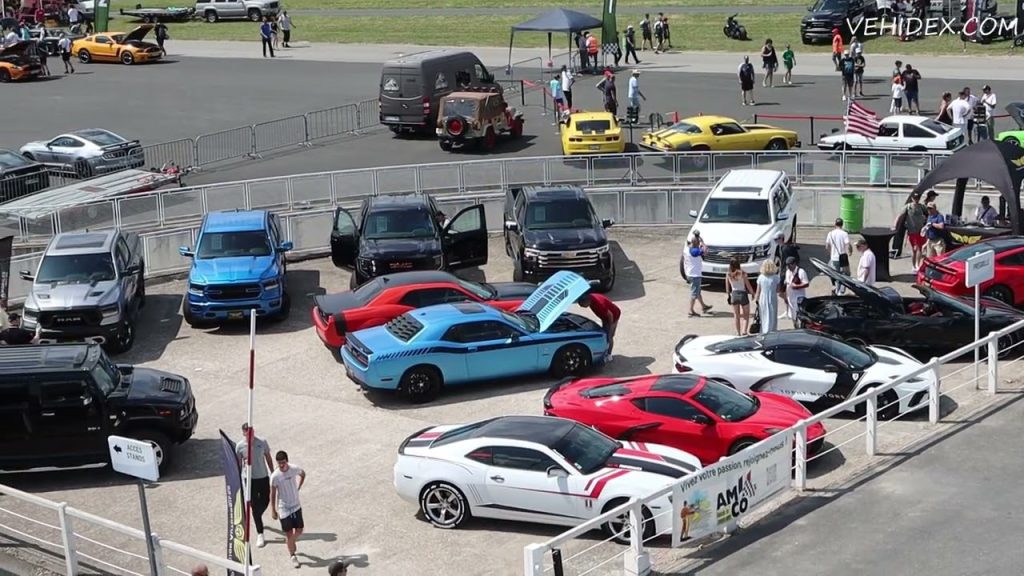 US MOTOR SHOW 2023 – Ambiance générale sur le circuit de Linas-Montlhery (Youtube)