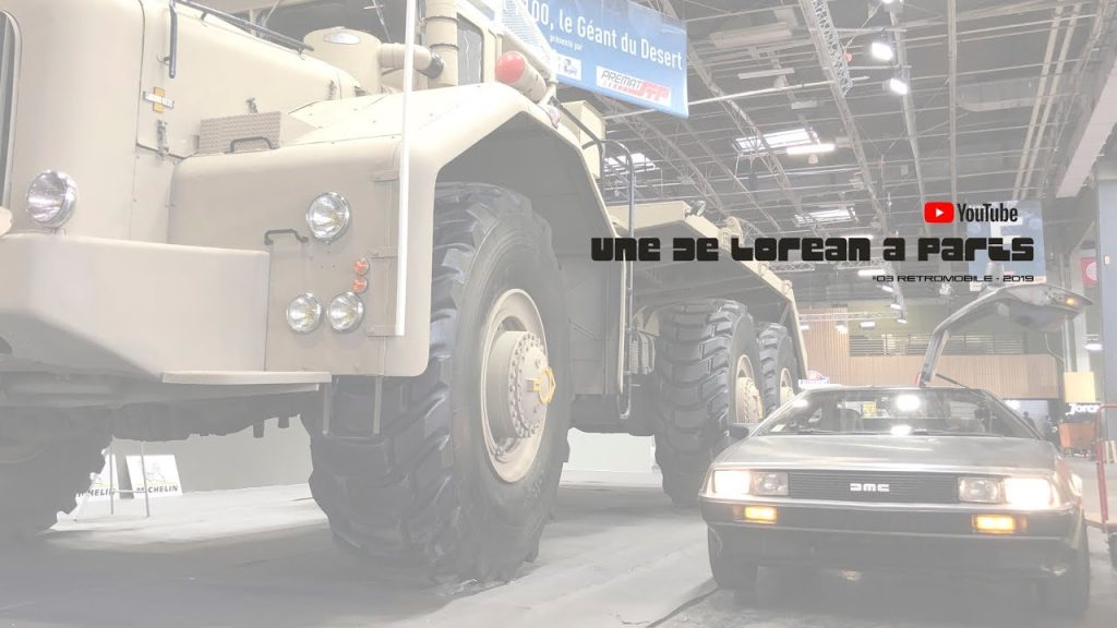 Une Delorean à paris #03 – RETROMOBILE 2019 (Youtube)