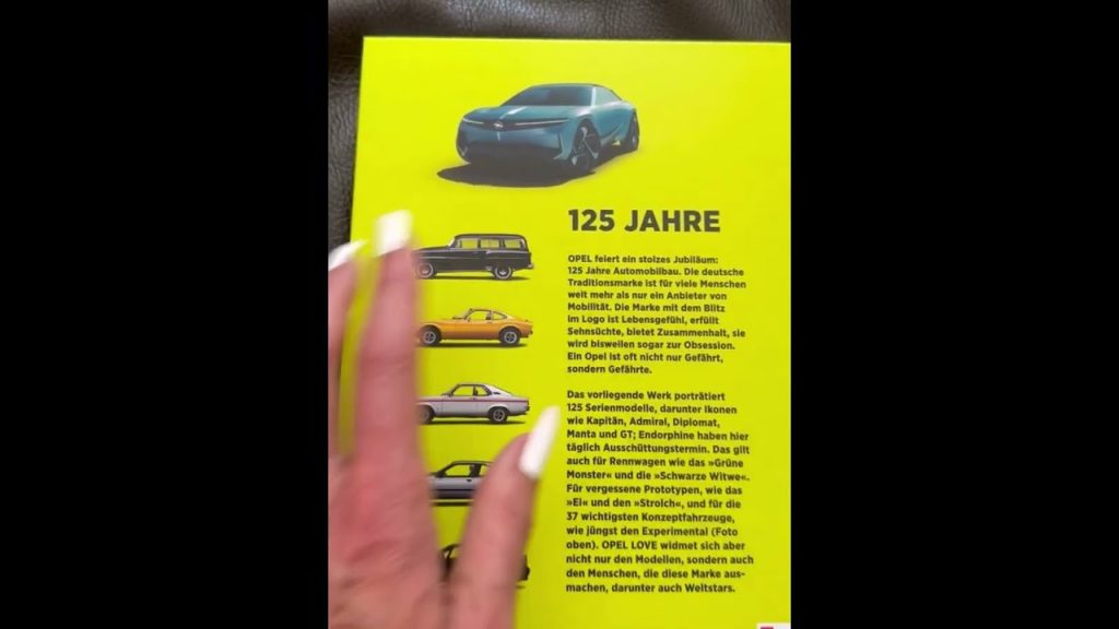 Youtube: @Opel @ZeeNews @haraldhamprecht #automotive #books(Livre voitures anciennes)