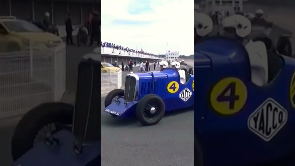 Youtube (Autodrome linas 100 ans): Record-smashing Citroën 8CV « Petite Rosalie »