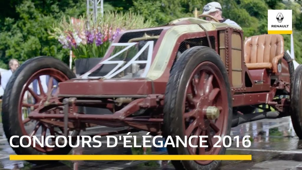 Youtube (Circuit linas montlhéry evenement): Renault viert 115 jaar Renault Sport bij het Concours d’Élégance 2016