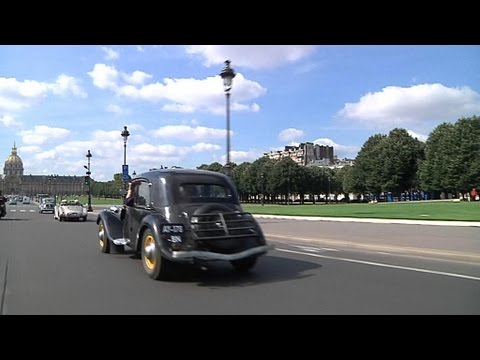Youtube: Défilé de voiture de collections à Paris(Voitures anciennes paris)