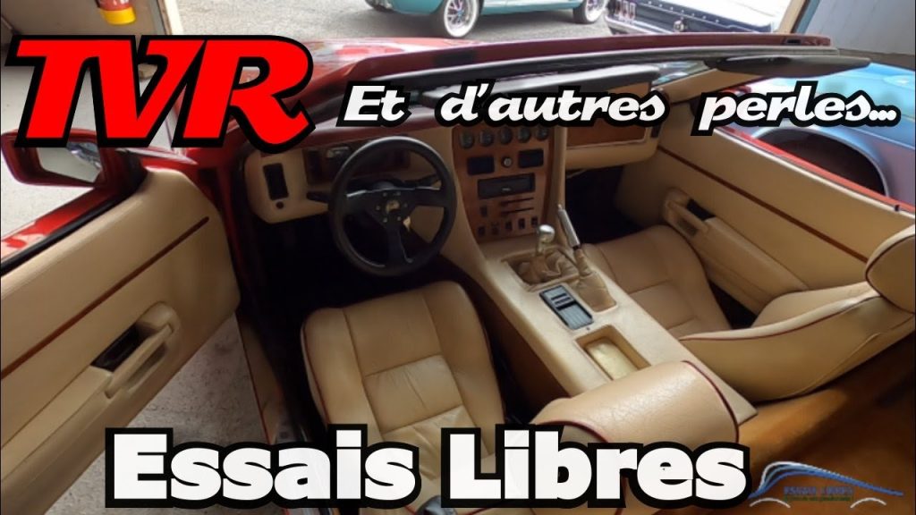 Youtube (Livre voitures Anciennes françaises): J’AI TROUVÉ ENFIN LE HANGAR MERVEILLEUX !!! AVEC UNE TVR ET PAS QUE…