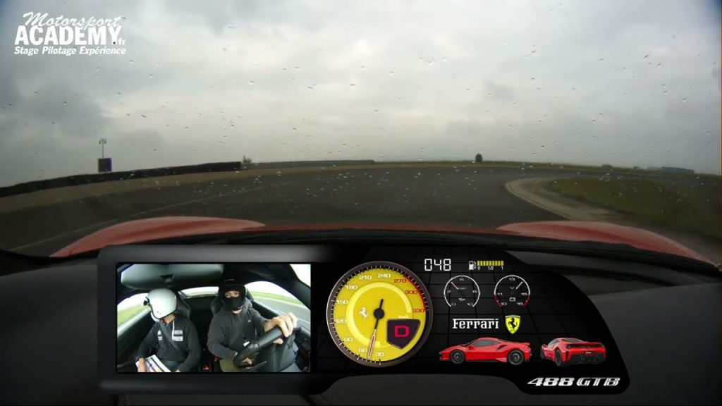 Youtube (circuit montlhery stage pilotage): Stage de Pilotage : Ferrari 488 GTB (6 tours) – Circuit de Fontenay-Le-Comte (85)