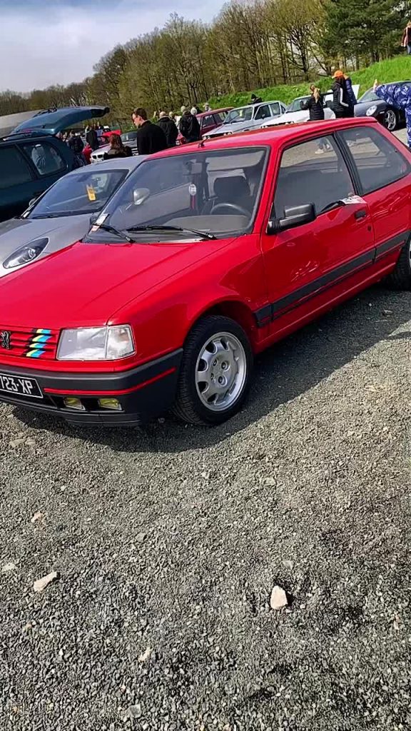 autodrome de Linas-Montlhéry, Une 309 gti comme neuf sur Tiktok