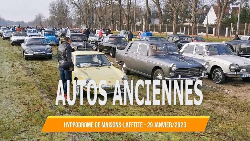 AUTOS ANCIENNES à MAISONS-LAFFITTE (78) – 01/2023 (Voitures anciennes à vendre)