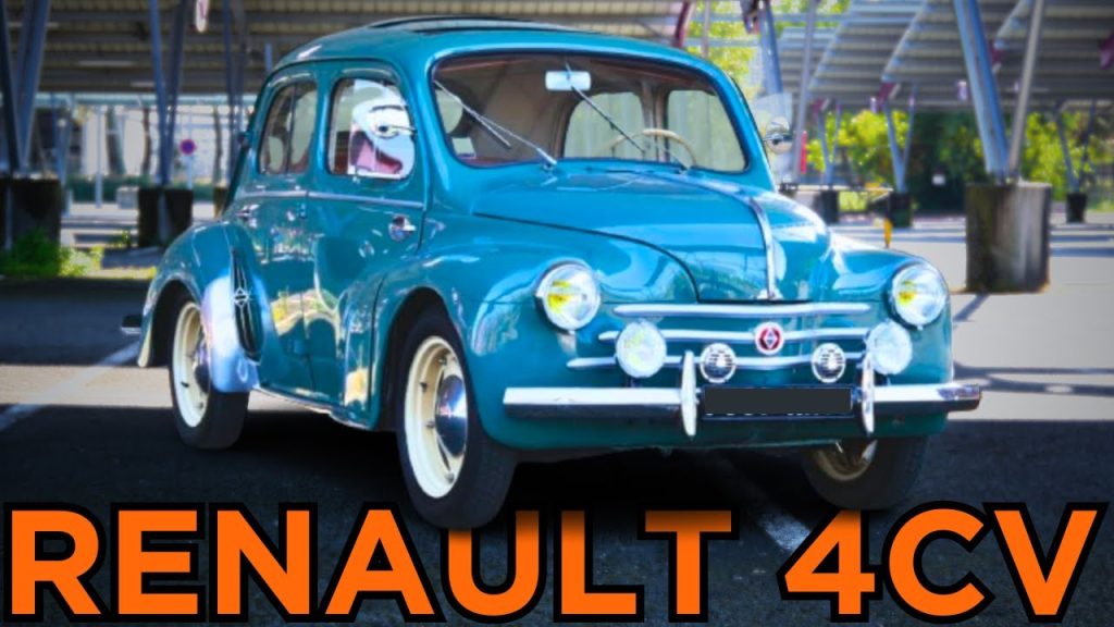 ESSAI – 🇫🇷 RENAULT 4CV, la PREMIÈRE POPULAIRE FRANÇAISE ! (Livre voitures Anciennes françaises)