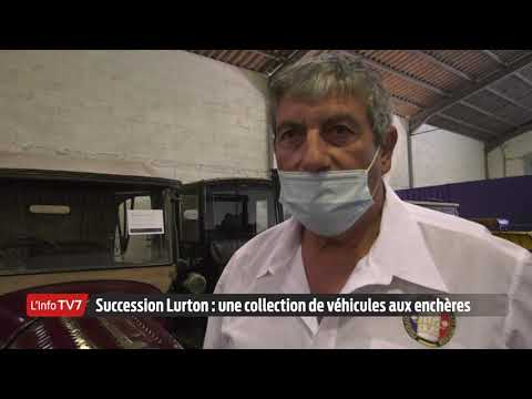 Gironde : les trésors automobiles du viticulteur André Lurton vendus aux enchères (Youtube)