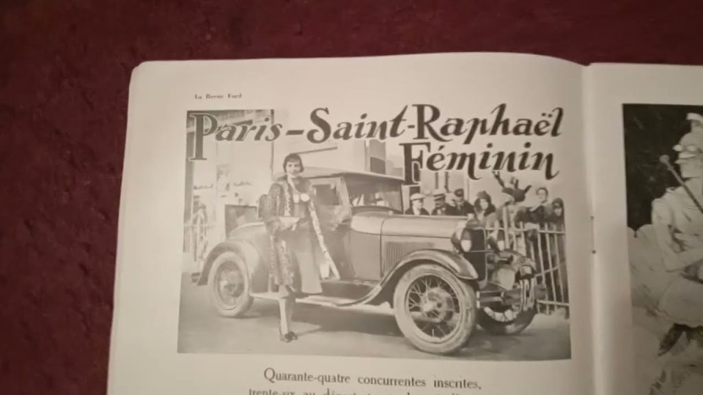 La Revue Ford No5 1931 France Book Magazine Brochure Model A – Livre voitures anciennes, sur Youtube