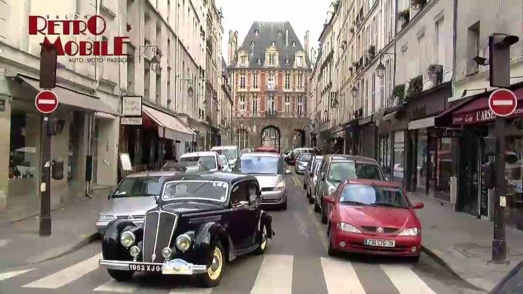 La traversée de Paris avec Rétromobile – Voitures anciennes paris, sur Youtube