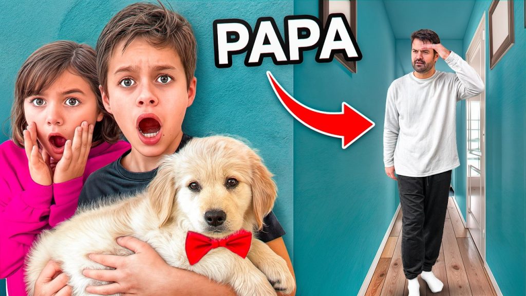 Les Enfants ADOPTENT Un CHIEN En SECRET (Livre voitures Anciennes françaises)