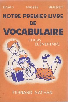 Notre premier livre de vocabulaire CE, par David, Haisse, Bouret – livre voitures anciennes, sur Pinterest