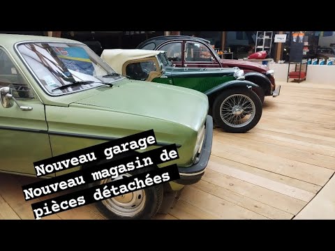 ⚠️ Nouveau garage et Magasin de pièces détachées pour anciennes 😁 site internet en description 🚗🛠️ – Voitures anciennes seine et marne, sur Youtube