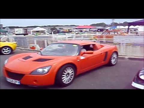 Opel Speedster circuit Montlhery Festival Lotus (Youtube)