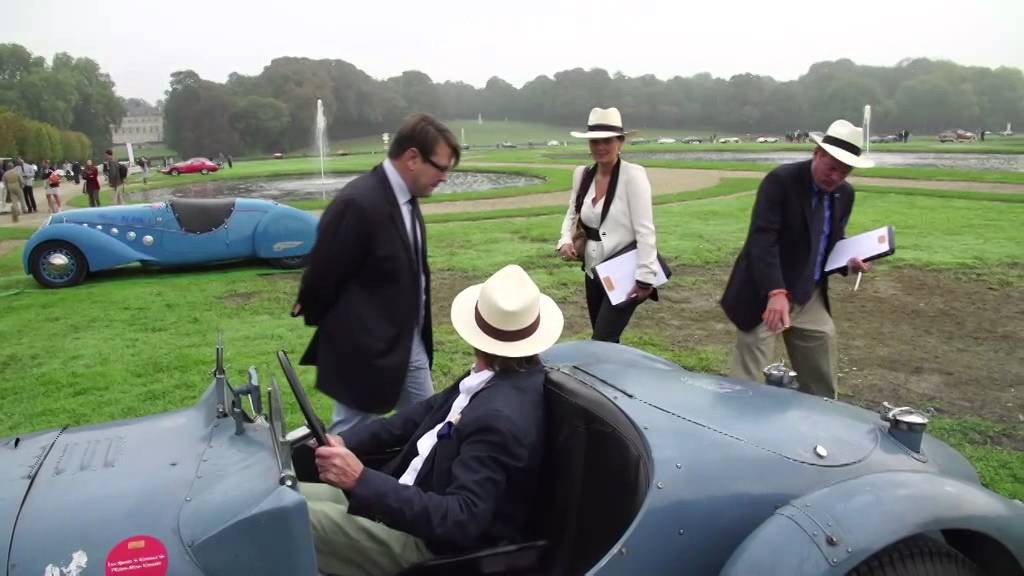 Sur Youtube (Voitures anciennes chantilly): Chantilly Art & Élégance : belles mécaniques et déjeuner sur l’herbe