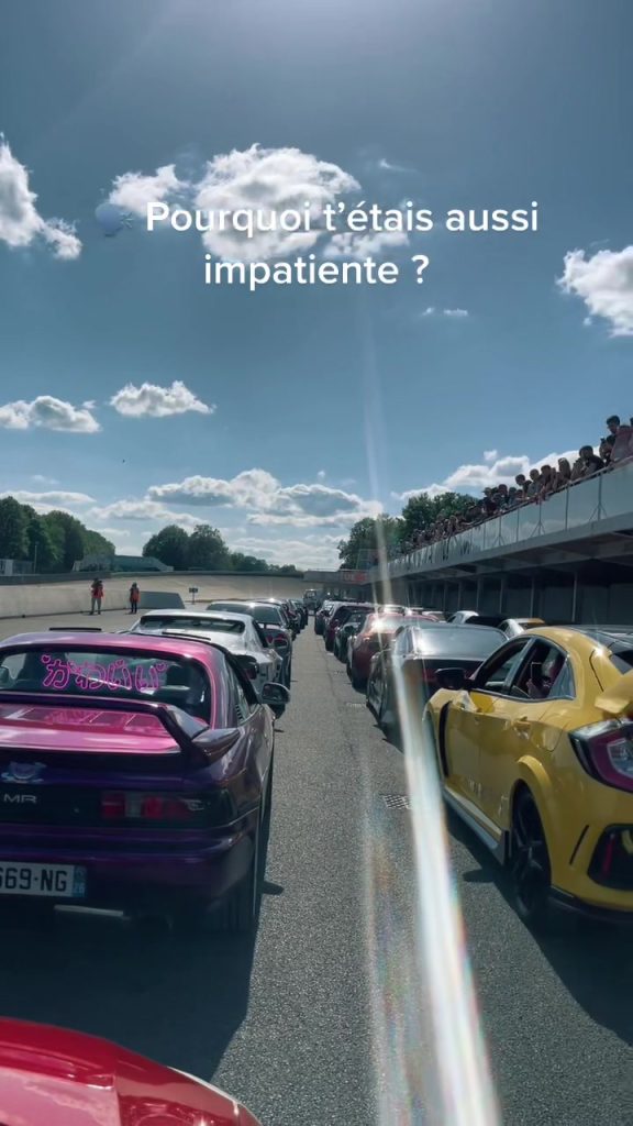 autodrome de Linas-Montlhéry, Pouvoir rouler sur ce circuit >>> sur Tiktok