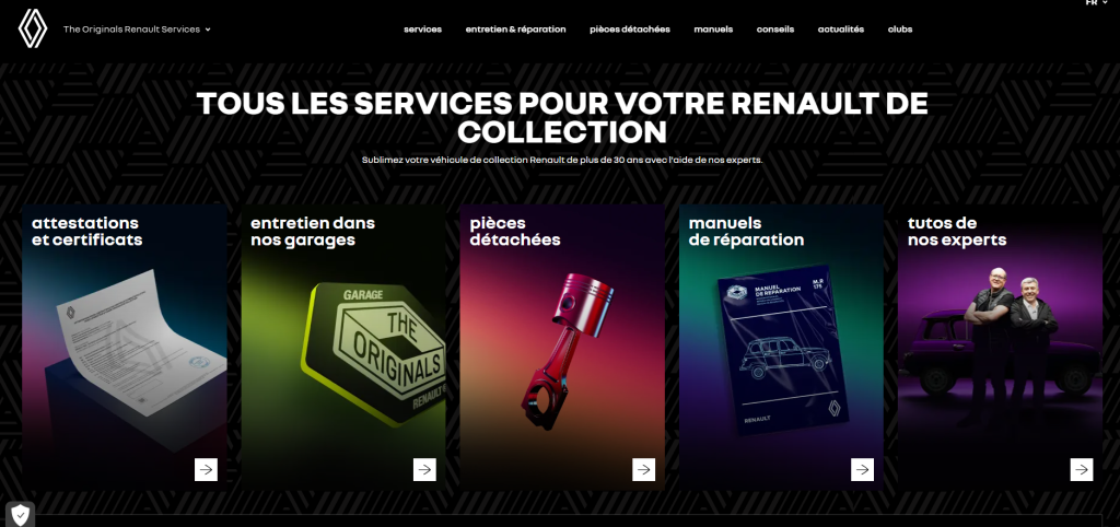 services sur mesure voitures anciennes
