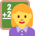 👩&zwj;🏫