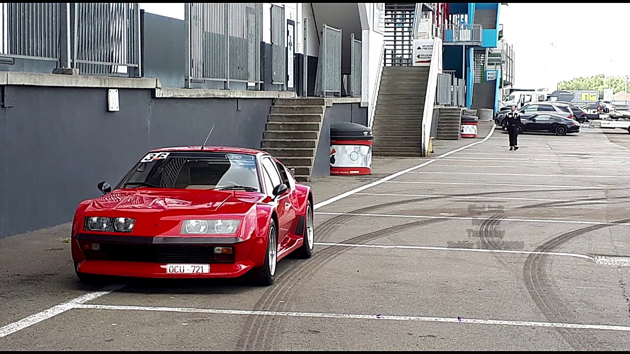 Vimeo Alpine A310 V6 Redbaby - Circuit de Zolder 2020