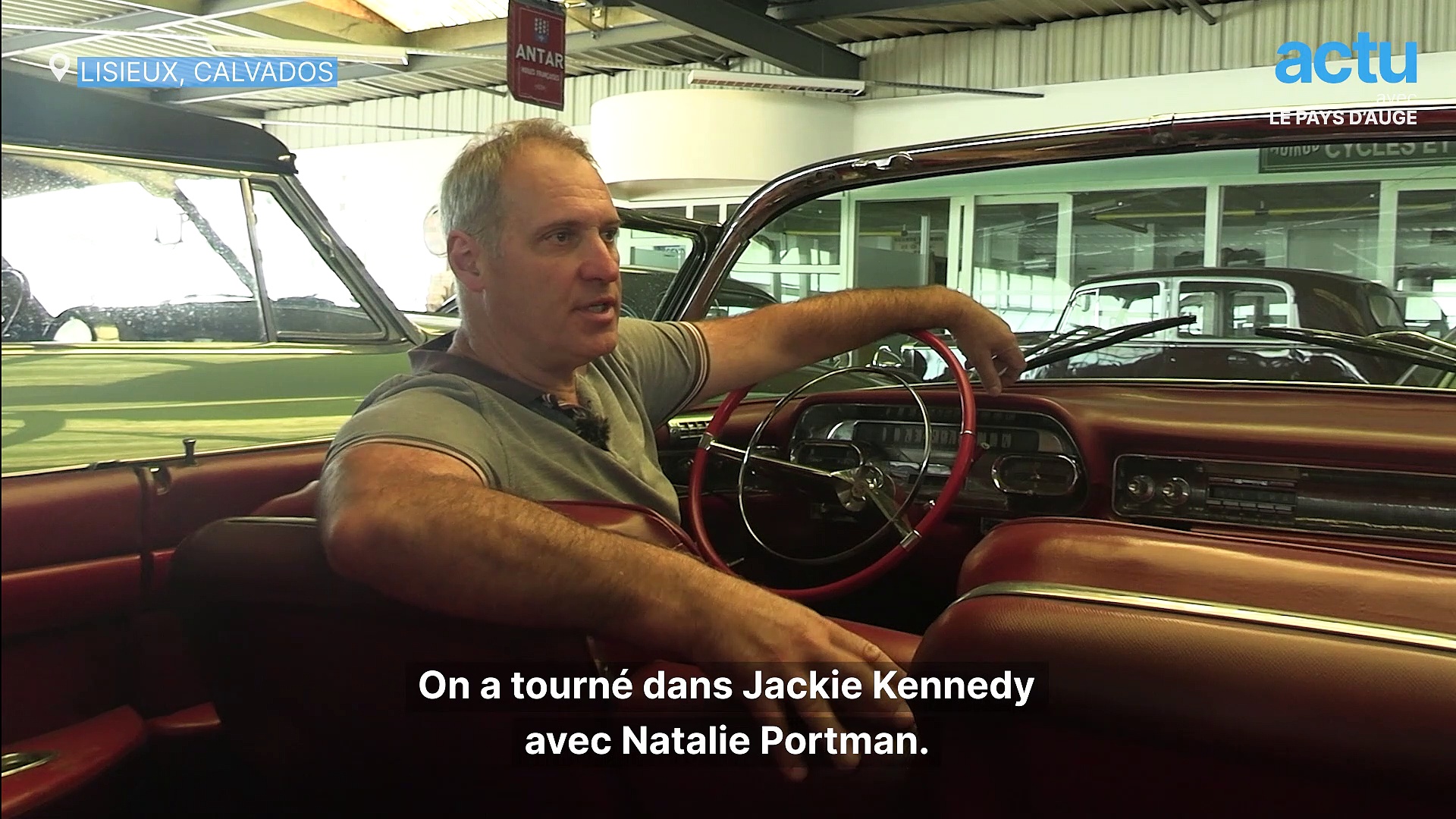 Vimeo Ce collectionneur loue des voitures pour des films