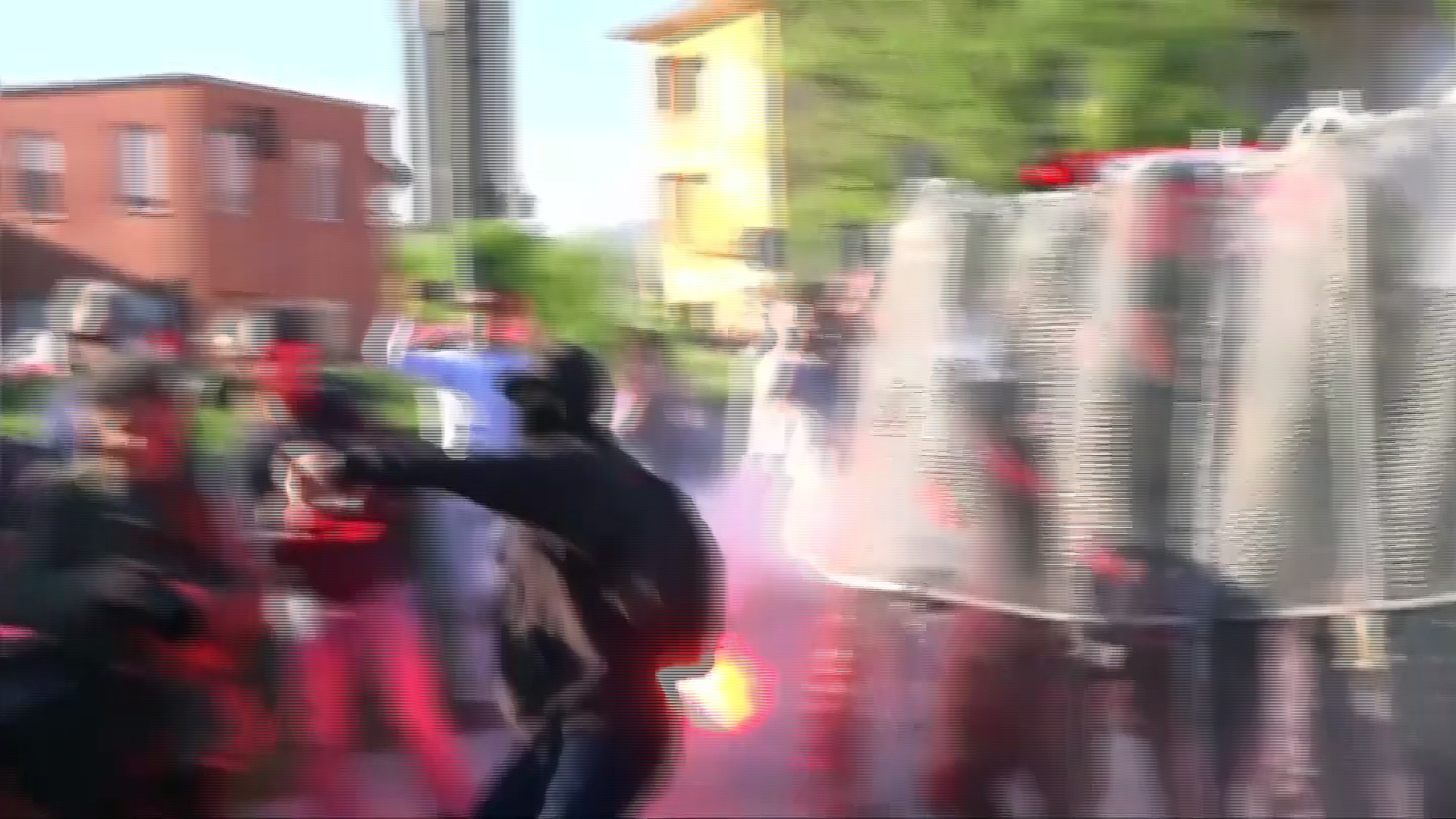 Vimeo Demonstrators clash with police during G7 meeting in Italy