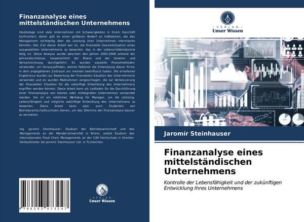 Finanzanalyse eines mittelständischen Unternehmens, Taschenbuch von Jaromír Steinhauser, Verlag Unser Wissen, 9786203473247 (Pinterest)