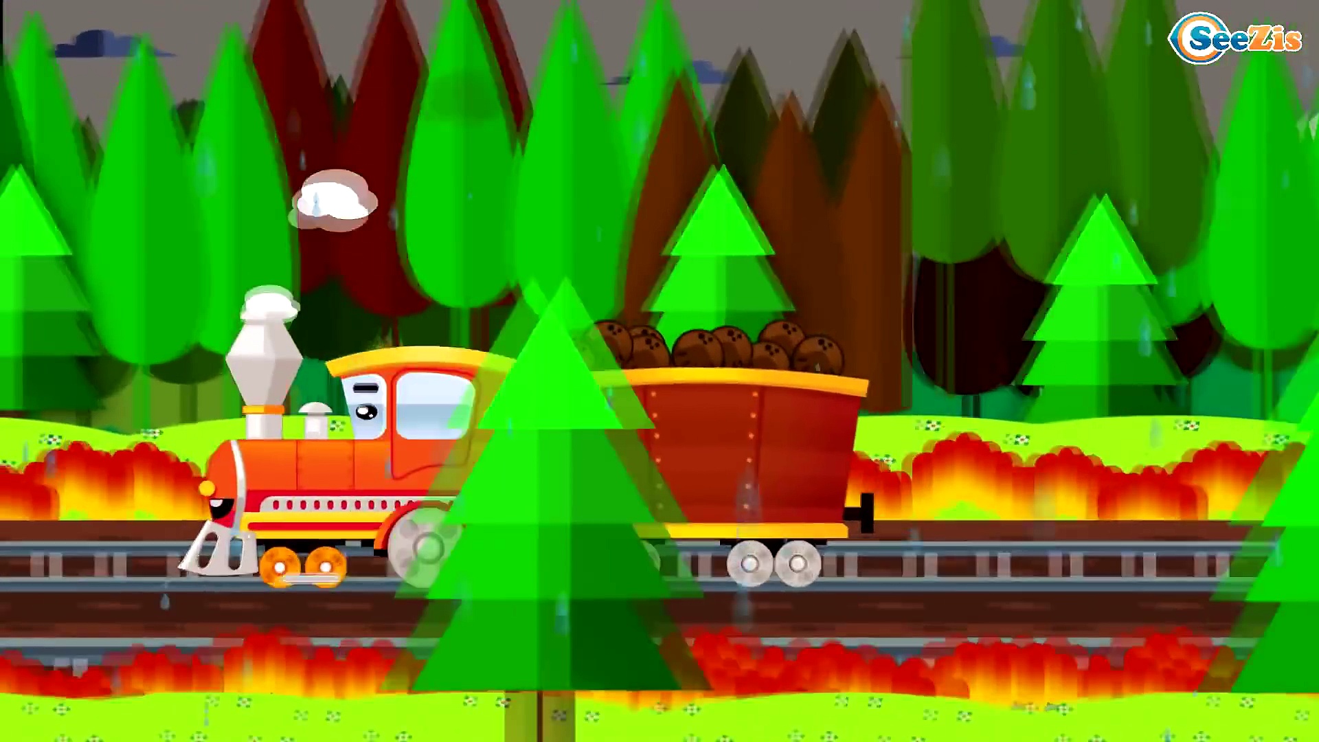 Vimeo Le Train Compilation Française - Le Train, Camion et Voiture de Course - La Voiture Pour Enfants