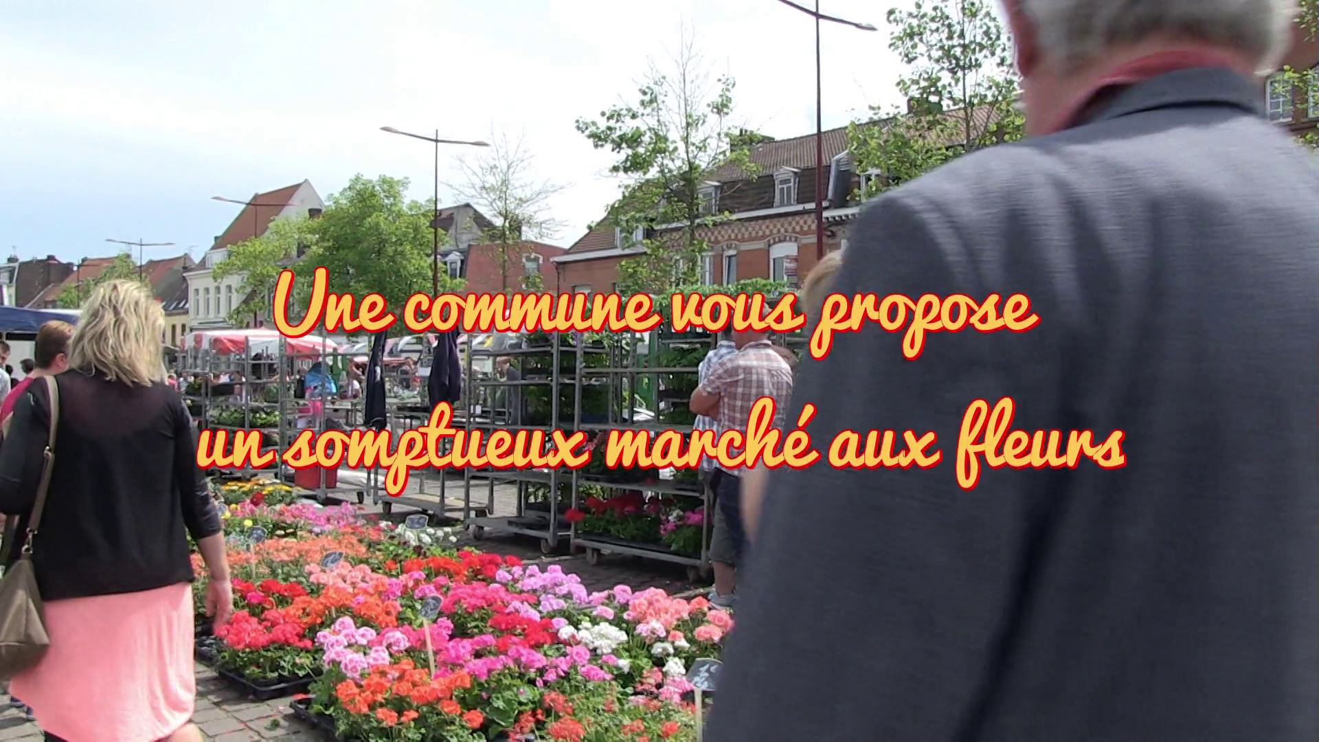 Vimeo Une commune vous propose un marché aux fleurs pas comme les autres...