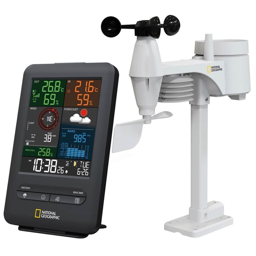 Pinterest National Geographic 256-colour Remote Control Weather Station 5-in-1 9080500