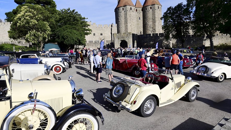 36e Tour de l’Aude : un rallye de 55 voitures anciennes sur les routes des Pyrénées (Selon les médias.)