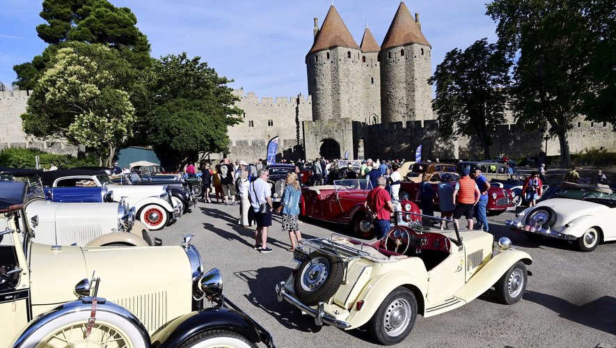 A lire dans la presse: 55 voitures anciennes sur le 36e Tour de l’Aude