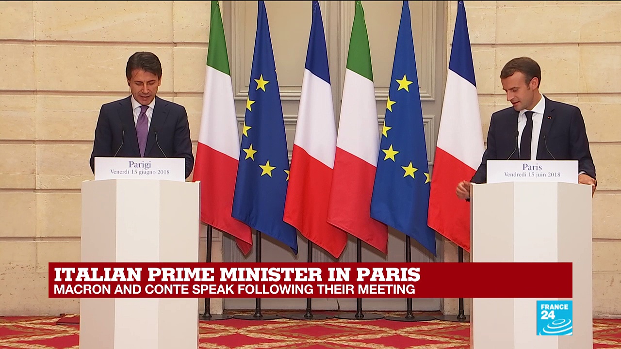 Vimeo REPLAY - French president Macron and Italian Prime Minister Conte speak following their meeting in Paris