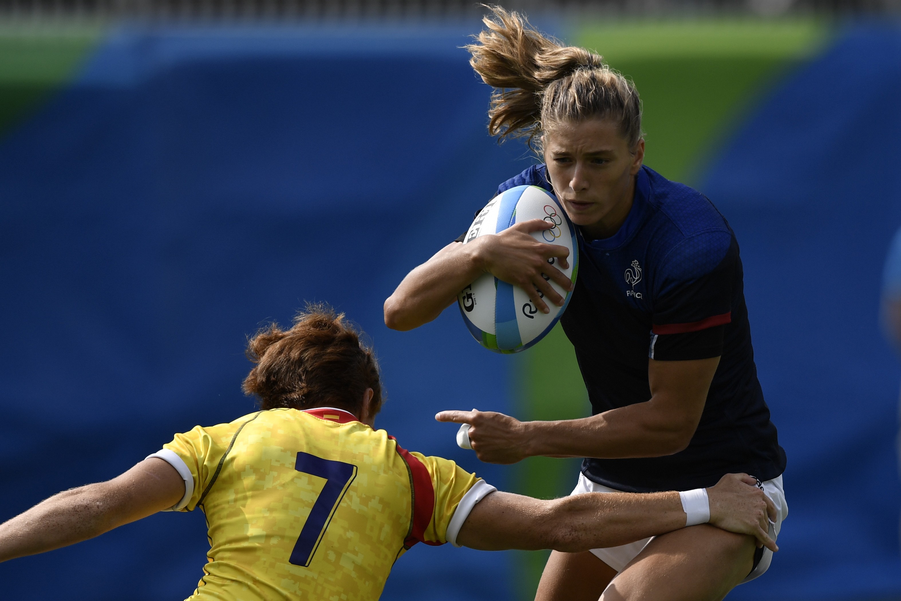 Vimeo France 7 féminines - Espagne : Réaction de Lina Guérin