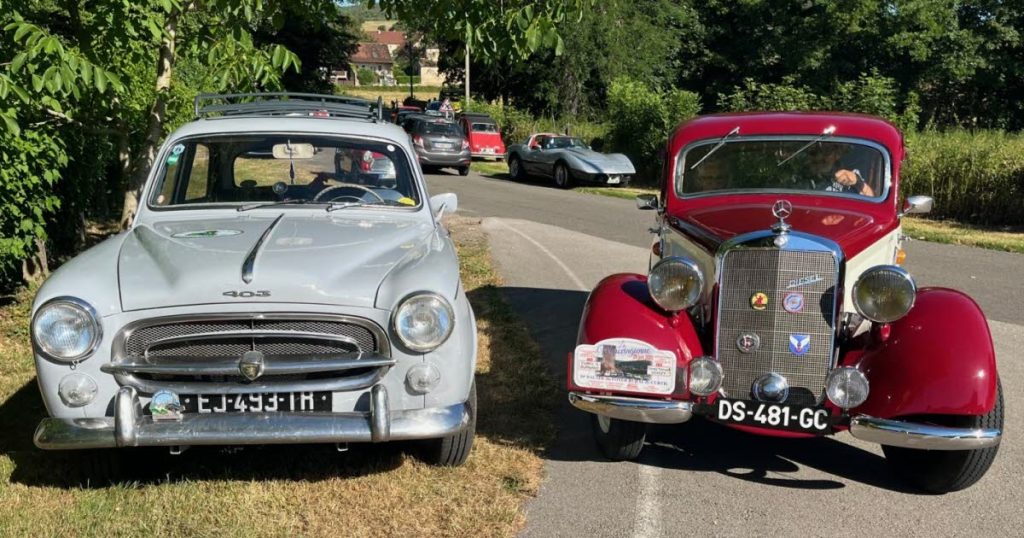 Info: Curtil-sous-Burnand. La Mérovingienne, une balade vintage en voitures anciennes