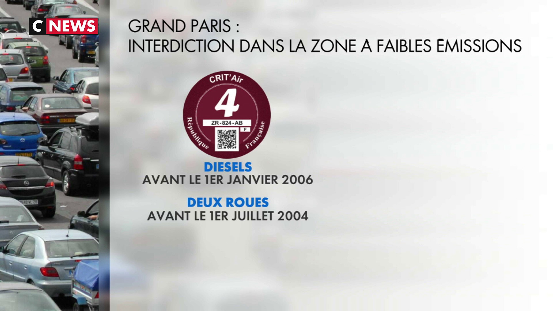 Vimeo Les voitures Crit'air 4 bannies du Grand Paris