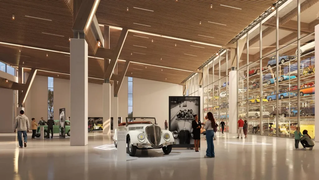 Renault livre un aperçu de son musée prévu à Flins en 2027 (information presse)