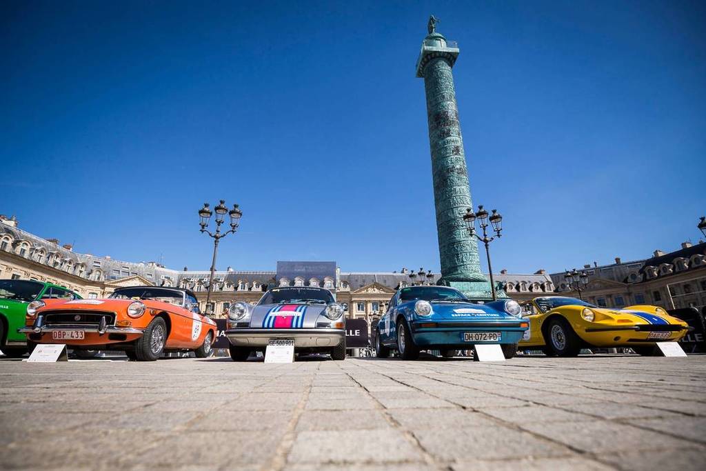 Les plus belles voitures de collection d'Europe données à voir ce week-end sur la place Vendôme à Paris