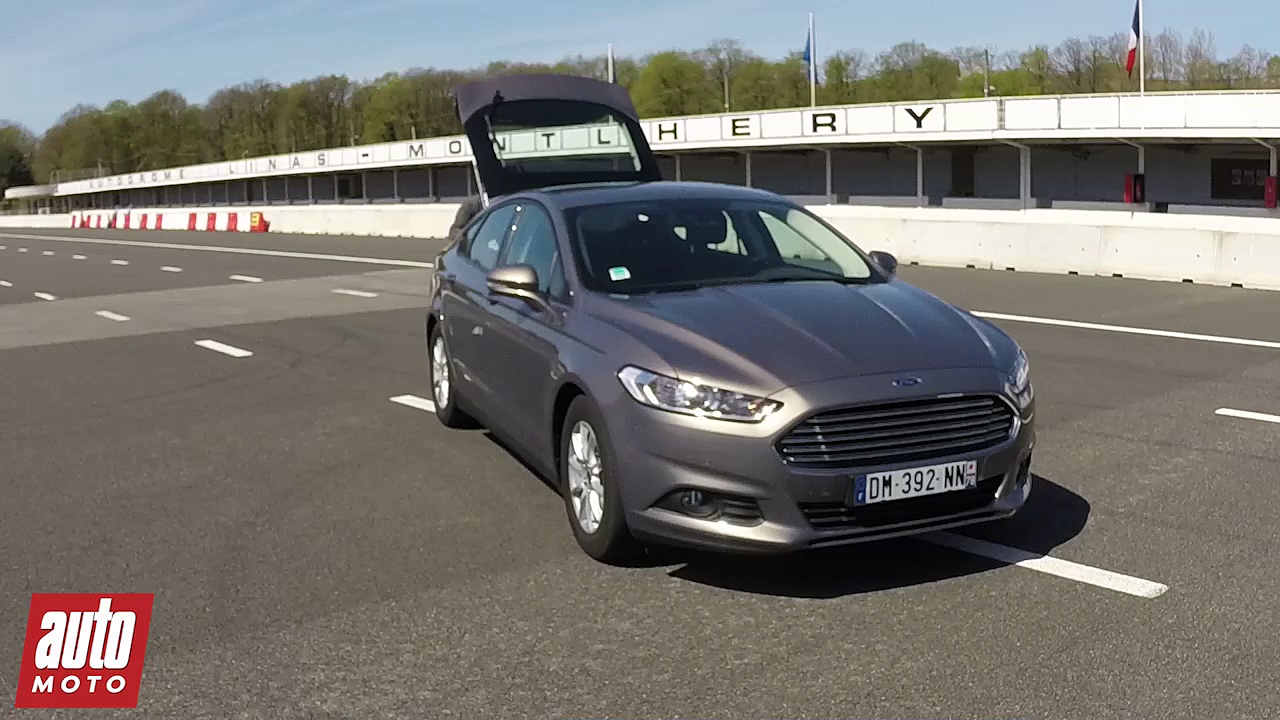 Vimeo 2015 Ford Mondeo 1.6 TDCi : 0 à 100 km/h sur le circuit de Montlhéry - AutoMoto