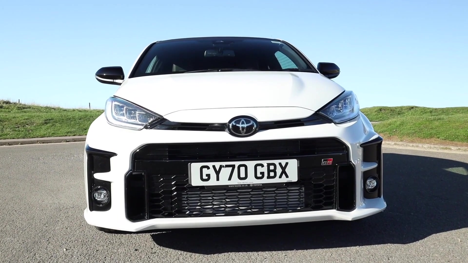 Vimeo 2020 Toyota GR Yaris Circuit Pack Exterior Design in Chamonix White