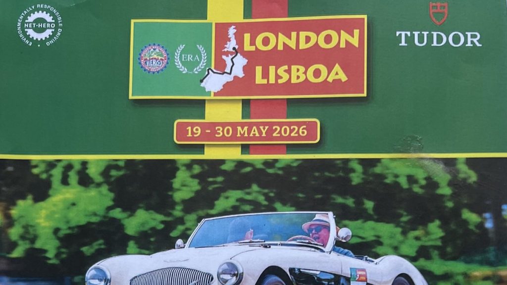 Des bolides de légende font escale à Bonnemazon : le prestigieux rallye London-Lisboa débarque avec ses voitures de collection d’exception (Selon les médias.)