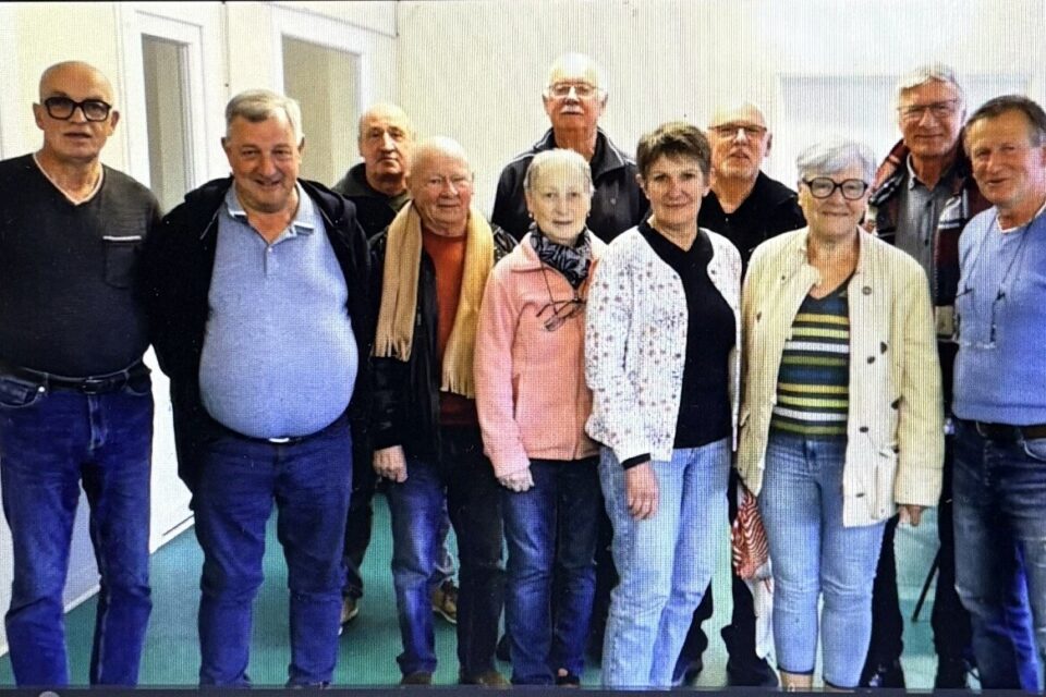 Les membres du bureau de l'association fête et foire de la Saint - Leau