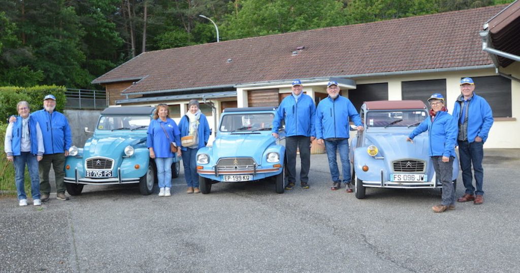 Information: Dieffenbach-au-Val. Le 2 CV club Centre-Alsace en balade