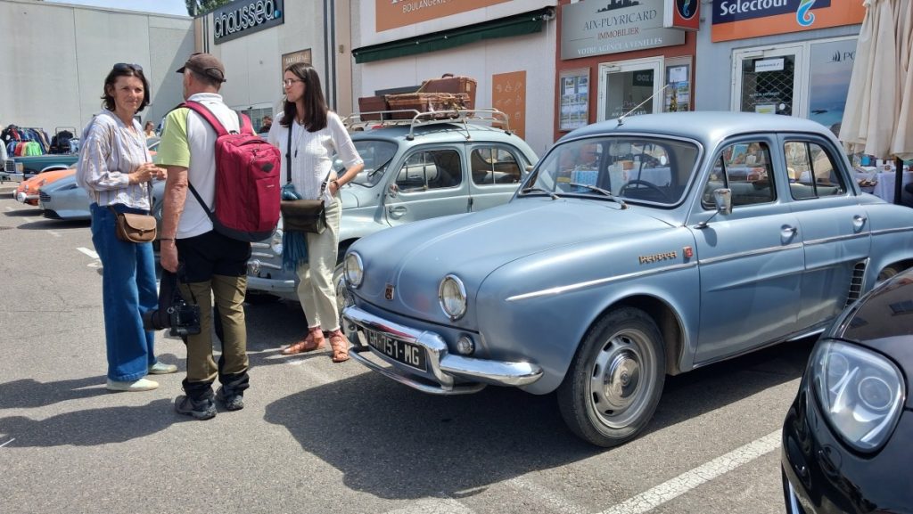 L’association Rati a fait vrombir le quartier de la gare à Venelles avec ses belles rutilantes d’antan