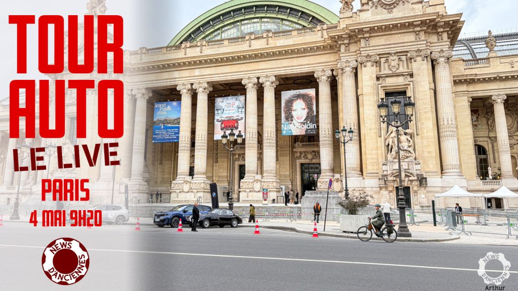 Le Tour Auto 2026 en live sur News d’Anciennes (information médias)