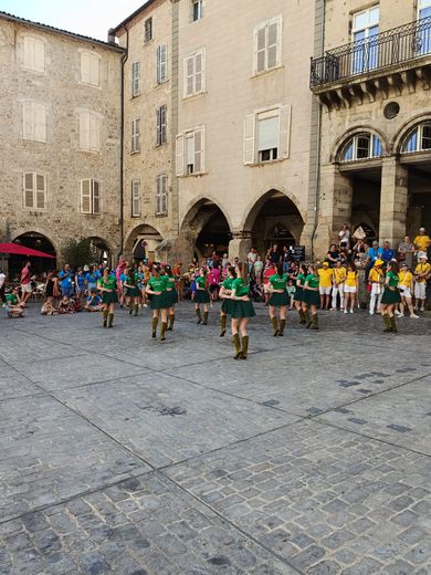 Bandas, majorettes et chars, le corso a encore attirer la foule.