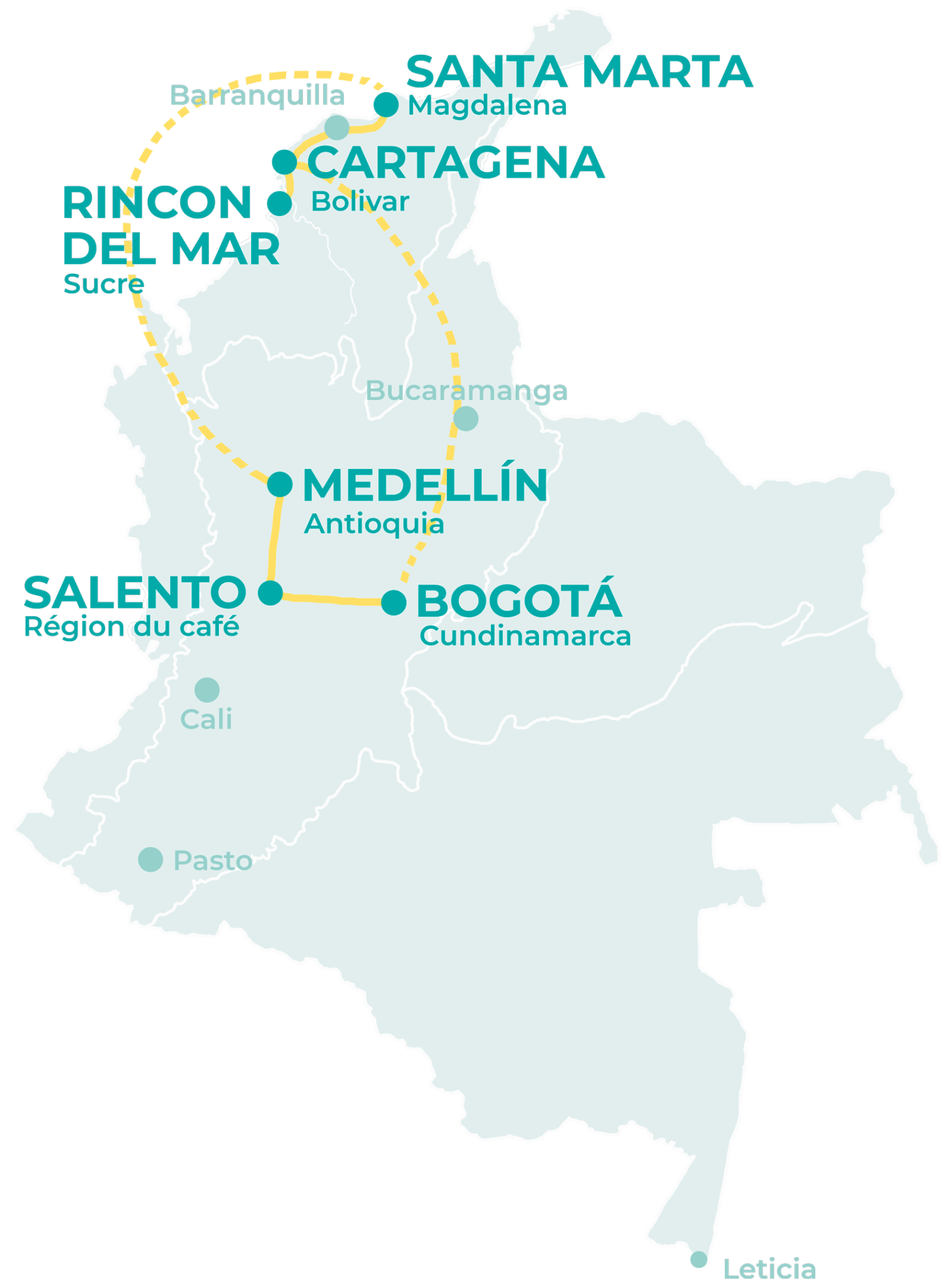 Pinterest Itinéraire de trois semaines en Colombie : Le circuit classique - Circuits en Colombie