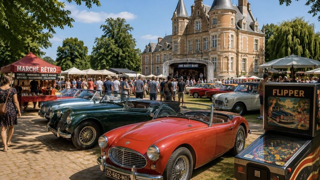 Cette immense fête rétro gratuite avec plus de 70 voitures anciennes débarque près de Lille