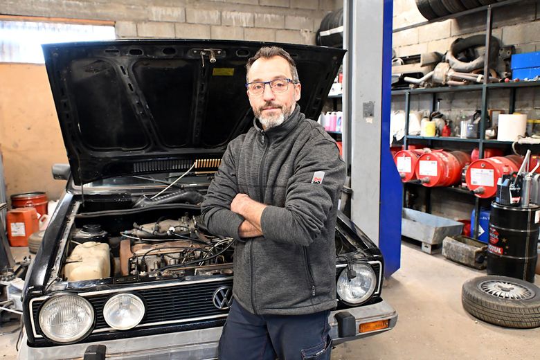 Stéphane Planques, le gérant d’Old Mechanic Garage 47.